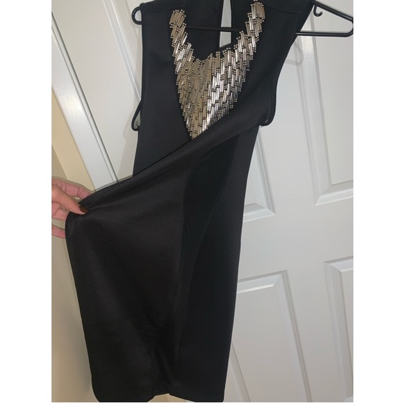 Black Cocktail Dress - Picture 2 of 2